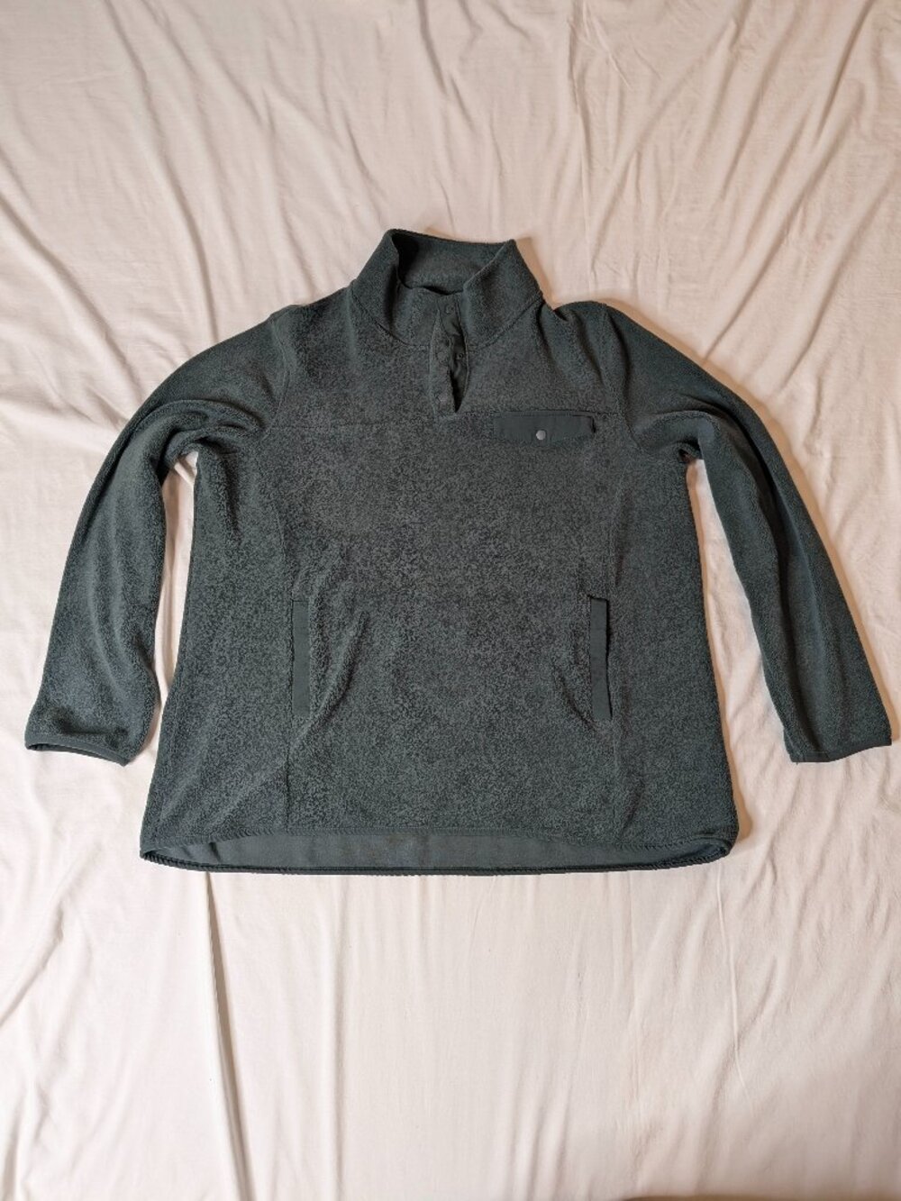 32 Degree Heat Fleece Pullover, Slate Gray Size XL